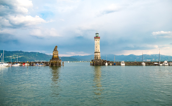 Hafeneinfahrt, Lindau