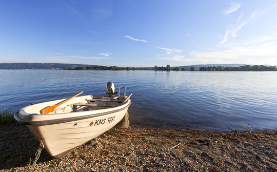 Ruderboot am Untersee