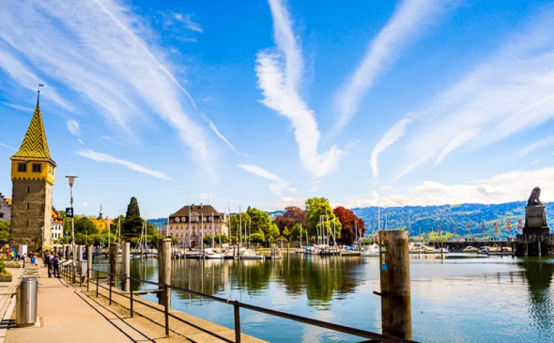 Der Lindauer Hafen