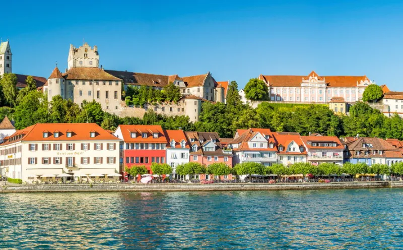 Blick auf Meersburg