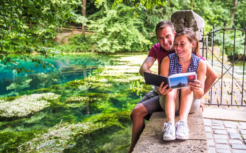  Am Blautopf in Blaubeuren