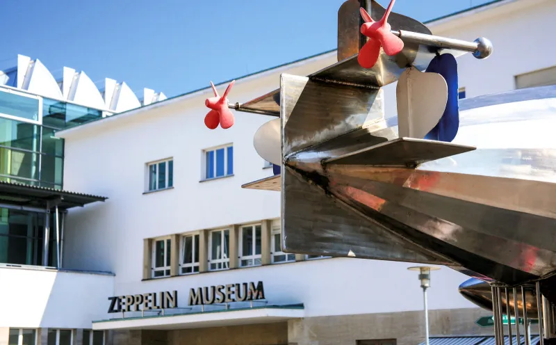 Das Zeppelin Museum Friedrichshafen, die weltweit größte Sammlung zur Geschichte der Luftschifffahrt