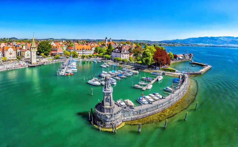 Der Lindauer Hafen