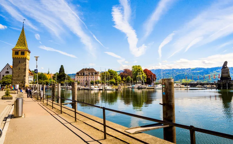 Der Lindauer Hafen