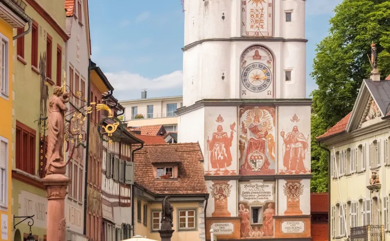 Das malerische Wangen im Allgäu