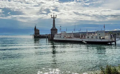Imperia vor dem Konstanzer Hafen