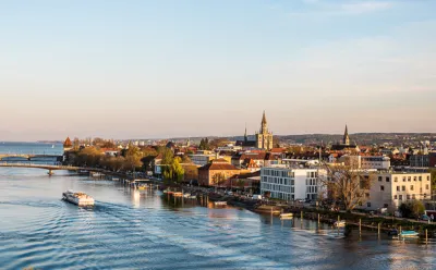 Der Seerhein in Konstanz