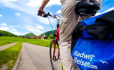 Unterwegs auf der Radreise vom Bodensee zum Königssee
