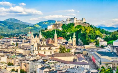 Blick auf Salzburg