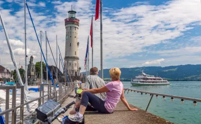 Leuchtturm am Lindauer Hafen