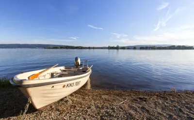 Ruderboot am Untersee