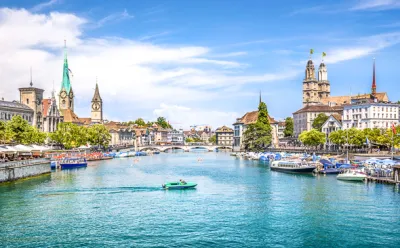 Die Limmat in Zürich