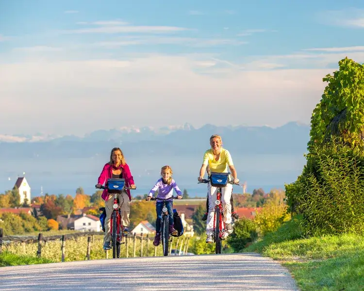 Jugendherbergs-Radtour um den Bodensee
