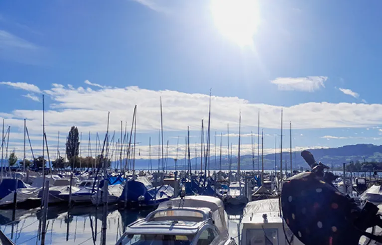 Rast am Hafen Arbon