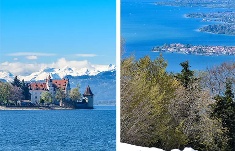 Lindau und Bregrenz