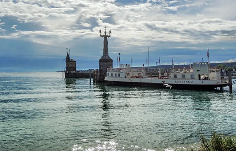 Imperia vor dem Konstanzer Hafen