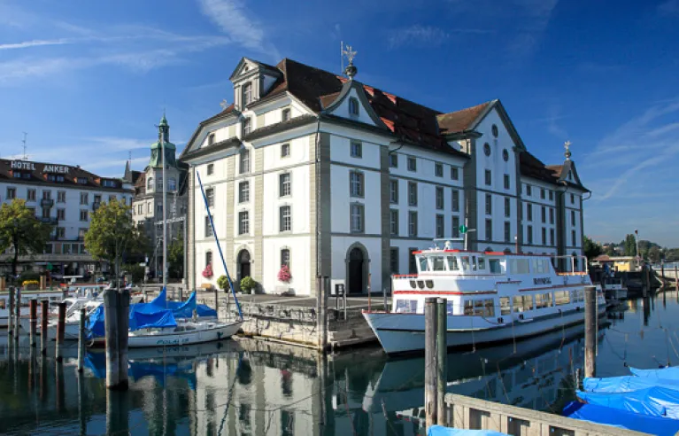 Rorschach, Hafenstadt am südlichsten Punkt des Bodensees