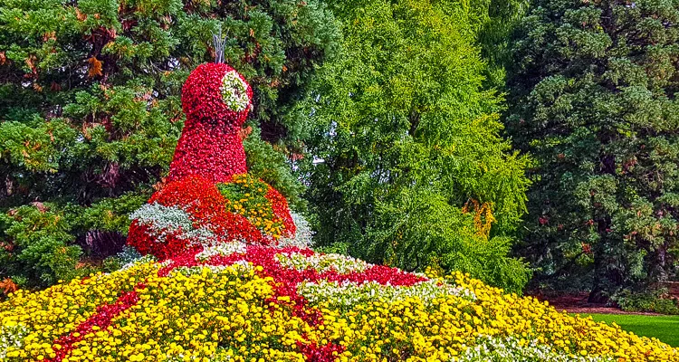 Bodensee-Radweg, Insel Mainau