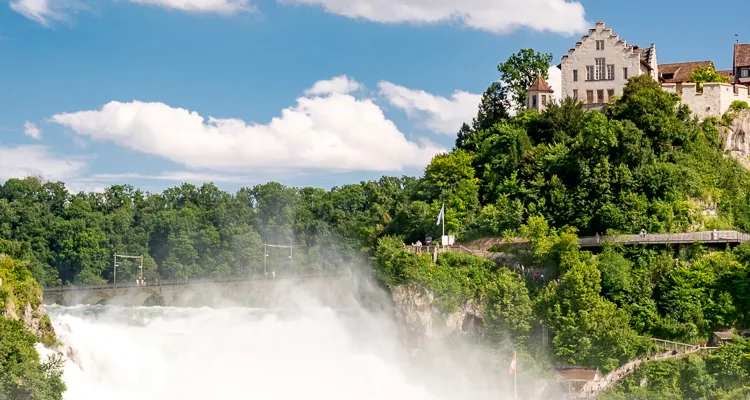 Bodensee-Radweg, Rheinfall