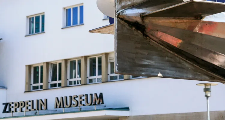 Bodensee-Radweg, Zeppelin Museum