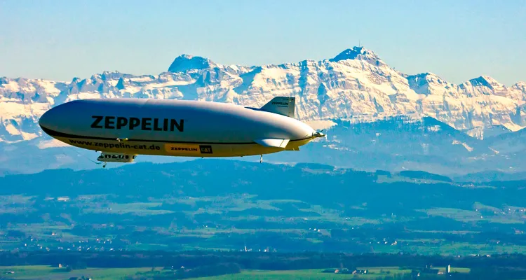 Friedrichshafen, Zeppelin bei Alpstein