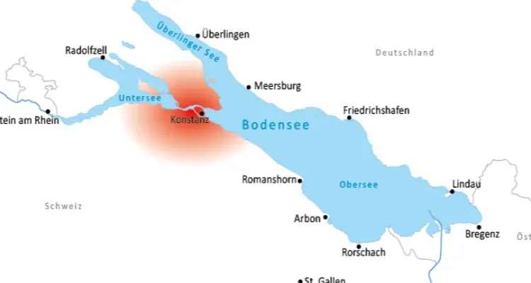 Karte Region Konstanz