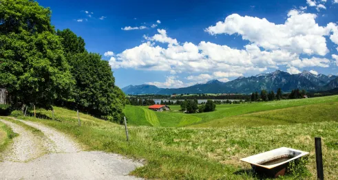 Radreise vom Bodensee zum Königssee